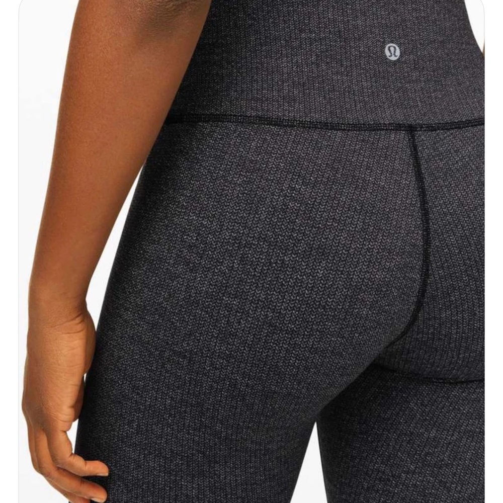 lululemon athletica Women's Charcoal Leggings